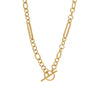  Multi Link Toggle Necklace 14K - Adina Eden's Jewels
