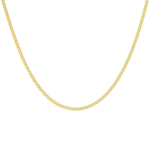 14K Gold / 16" Mariner Chain Necklace 14K - Adina Eden's Jewels