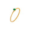  Diamond Tiny Colored Stone Ring 14K - Adina Eden's Jewels