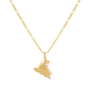 14K Gold Skate Necklace 14K - Adina Eden's Jewels