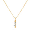 14K Gold Snowboard Necklace 14K - Adina Eden's Jewels