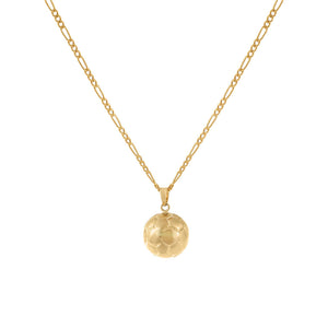 14K Gold Soccer Ball Necklace 14K - Adina Eden's Jewels