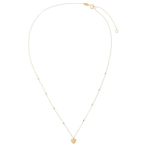  Heart Necklace 14K - Adina Eden's Jewels