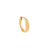 14K Gold / Single Dome Huggie Earring 14K - Adina Eden's Jewels