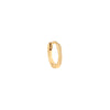 14K Gold / Single Mini Solid Cartilage Huggie Earring 14K - Adina Eden's Jewels