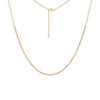 14K Gold Cupcake Set Diamond Tennis Necklace 14K - Adina Eden's Jewels