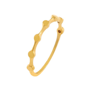 14K Gold / 7 Solid Circle Band 14K - Adina Eden's Jewels
