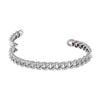  Diamond Chain Link Bangle 14K - Adina Eden's Jewels