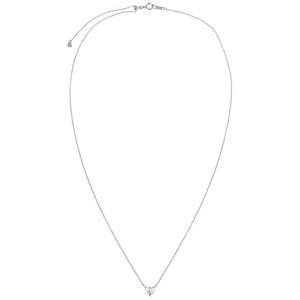  Diamond Tiny Heart Necklace 14K - Adina Eden's Jewels