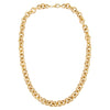  Hollow Rounded Rolo Necklace 14K - Adina Eden's Jewels