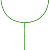 Green and Gold Colored Tennis Lariat - Adina Eden's Jewels