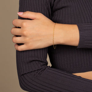  Mariner Link Chain Bracelet 14K - Adina Eden's Jewels