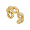 Gold Cuban Chain Ear Cuff - Adina Eden's Jewels