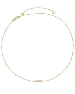  Mini Infinity Necklace 14K - Adina Eden's Jewels