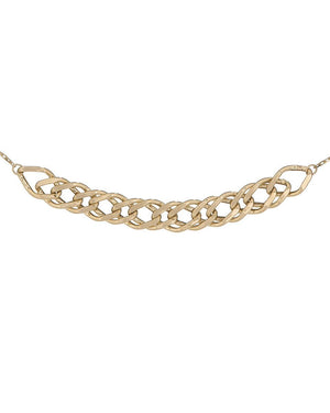 14K Gold Links Choker 14K - Adina Eden's Jewels