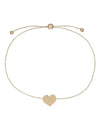 14K Gold Heart Bracelet 14K - Adina Eden's Jewels