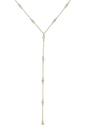  Olivia Lariat 14K - Adina Eden's Jewels