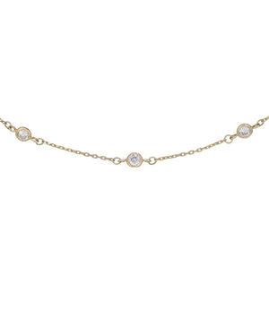 14K Gold Olivia Necklace 14K - Adina Eden's Jewels
