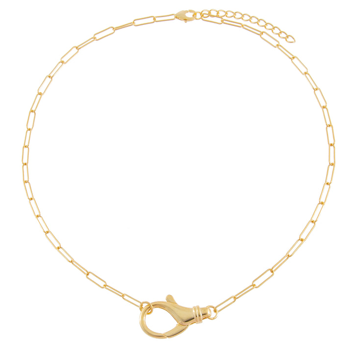  Large Clasp Link Necklace - Adina Eden's Jewels