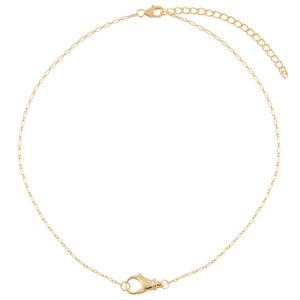  Small Clasp Link Necklace - Adina Eden's Jewels