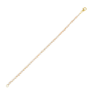 Pearl White Multi Pearl Bracelet - Adina Eden's Jewels