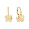 14K Gold Multi Butterfly Huggie Earring 14K - Adina Eden's Jewels