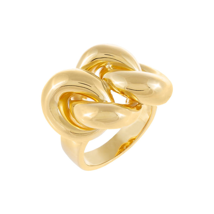 Gold / 8 Chunky Chain Ring - Adina Eden's Jewels