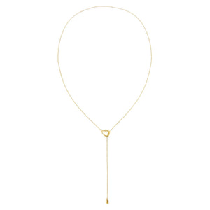  Solid Teardrop Toggle Lariat - Adina Eden's Jewels
