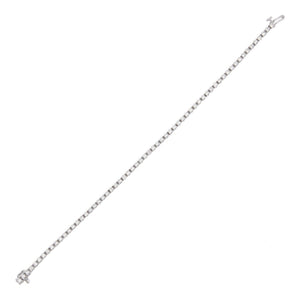 18K White Gold Diamond Tennis Bracelet 18K - Adina Eden's Jewels