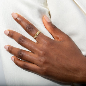  Dainty Stackable Ring Combo Set - Adina Eden's Jewels