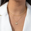  Double Curb Necklace 14K - Adina Eden's Jewels