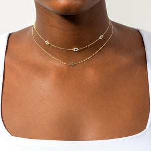  Open Evil Eye Choker - Adina Eden's Jewels