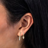  Mini Pavé Spike Huggie Earring - Adina Eden's Jewels