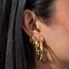  Wide Twisted Hoop Earring - Adina Eden's Jewels