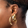  Wide Hoop Earring - Adina Eden's Jewels