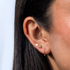 Beaded Cluster Cartilage Earring 14K - Adina Eden's Jewels