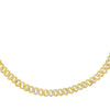 Gold XS Pavé Chain Link Choker - Adina Eden's Jewels