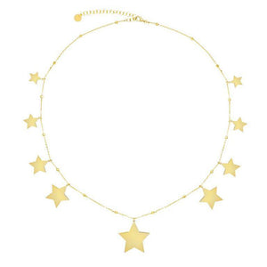 Gold The All Star Necklace - Adina Eden's Jewels