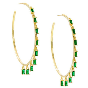  Courtney Hoop Earring - Adina Eden's Jewels