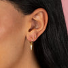  Mini Pavé Dagger Stud Earring - Adina Eden's Jewels
