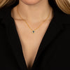  Colored Pave Hamsa Pendant Necklace - Adina Eden's Jewels