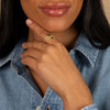  Colored Multi Shape Wrap Ring - Adina Eden's Jewels