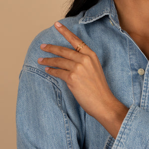  Thin Solid Eternity Ring - Adina Eden's Jewels