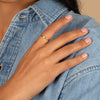  Thin Braided Ring - Adina Eden's Jewels