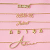 Graffiti Cut-Out Nameplate Necklace - Adina Eden's Jewels