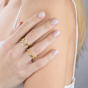  Solid Multi Stars Ring - Adina Eden's Jewels