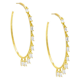  Courtney Hoop Earring - Adina Eden's Jewels