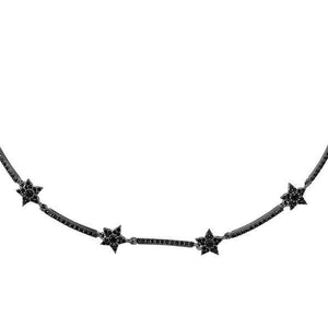 Sapphire Blue Stars Choker - Adina Eden's Jewels