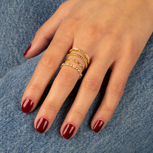 Beads & Bezels Ring Combo Set - Adina Eden's Jewels