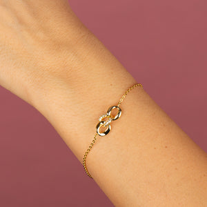  Pavé Triple Link Bracelet - Adina Eden's Jewels
